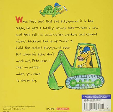 Pete The Cat Construction Destruction - James Dean [KSIĄŻKA]