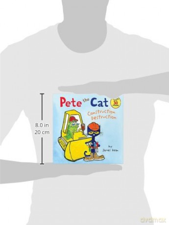 Pete The Cat Construction Destruction - James Dean [KSIĄŻKA]