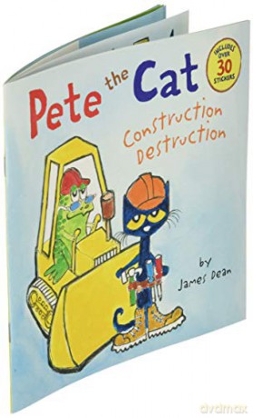 Pete The Cat Construction Destruction - James Dean [KSIĄŻKA]