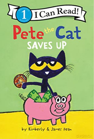 Pete The Cat Saves Up - James Dean [KSIĄŻKA]