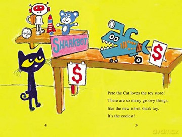 Pete The Cat Saves Up - James Dean [KSIĄŻKA]