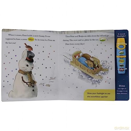 Peter Rabbit Flashlight Adventure Book - Pi Kids [KSIĄŻKA]