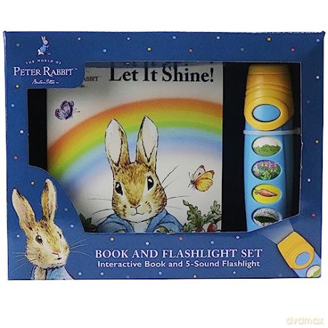 Peter Rabbit Flashlight Adventure Book B - Pi Kids [KSIĄŻKA]