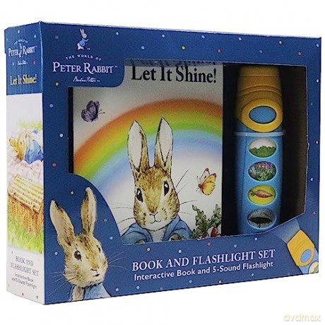 Peter Rabbit Flashlight Adventure Book B - Pi Kids [KSIĄŻKA]