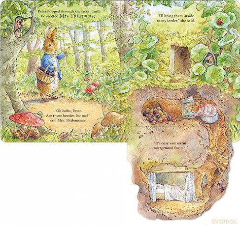 Peter Rabbit Forest Homes - Beatrix Potter [KSIĄŻKA]