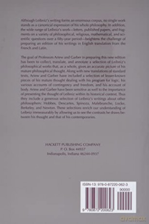 Philosophical Essays - Leibniz [KSIĄŻKA]