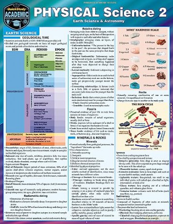 Physical Science 2 Astronomy Earth Scien - Barcharts Inc. [KSIĄŻKA]