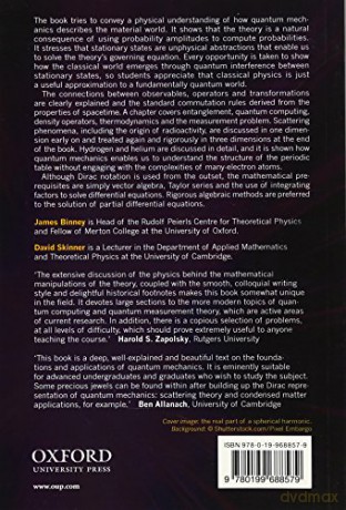 Physics Of Quantum Mechanics - James Binney [KSIĄŻKA]