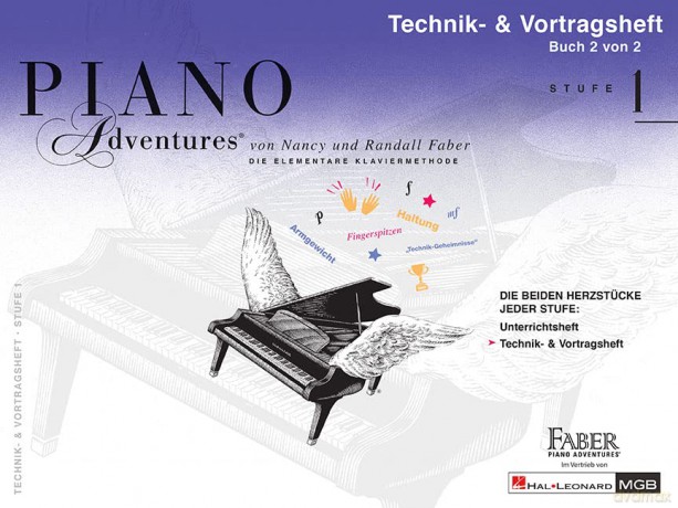 Piano Adventures Technik Vortragsheft 1 [KSIĄŻKA]