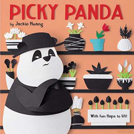 Picky Panda With Fun Flaps To Lift - Jackie Huang [KSIĄŻKA]