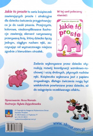 Jakie To Proste Delfinek Papier Zmywalny [KSIĄŻKA]