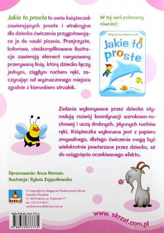 Jakie To Proste Słonik Papier Zmywalny [KSIĄŻKA]
