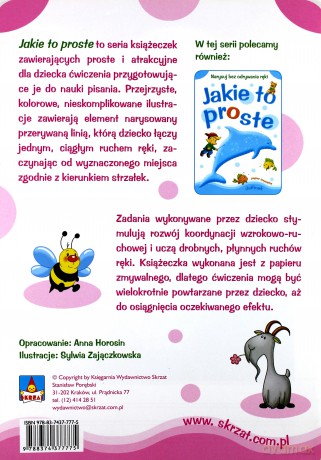 Jakie To Proste Słonik Papier Zmywalny [KSIĄŻKA]