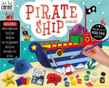 Pirate Ship Model Set - Believe Make [KSIĄŻKA]