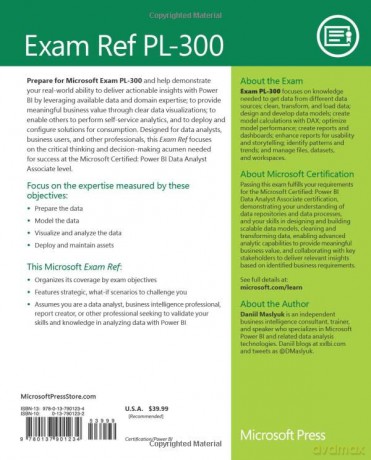 Pl-300 Power Bi Data Analyst - Daniiil Maslyuk [KSIĄŻKA]