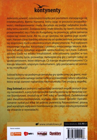 Jedenasta Powieść, Osiemnasta Książka - Solstad Dag [KSIĄŻKA]