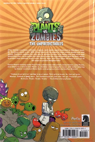 Plants Vs Zombies Vol 22 Unpredictables - Paul Tobin [KSIĄŻKA]