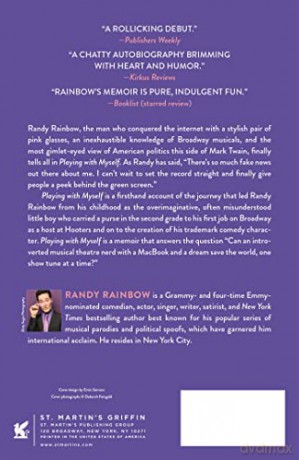 Playing With Myself - Randy Rainbow [KSIĄŻKA]