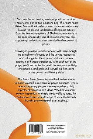 Poem Poam Moem Moam Book - Kyile Jacqui Carter [KSIĄŻKA]