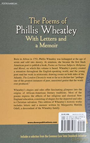 Poems Of Philis Wheatley - P Wheatley [KSIĄŻKA]
