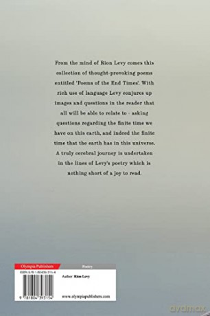 Poems Of The End Times - Rion Levy [KSIĄŻKA]