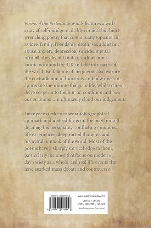 Poems Of The Pretentious Minds - Tj Mustafa [KSIĄŻKA]