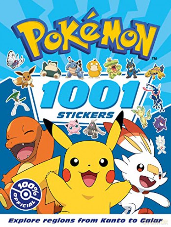 Pokemon 1001 Stickers - Pokemon [KSIĄŻKA]