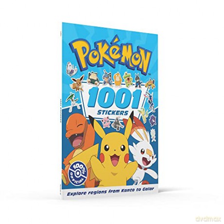 Pokemon 1001 Stickers - Pokemon [KSIĄŻKA]