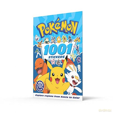 Pokemon 1001 Stickers - Pokemon [KSIĄŻKA]