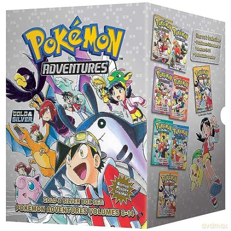 Pokemon Adv Gold Silver Box Pa - Hidenori Kusaka [KSIĄŻKA]