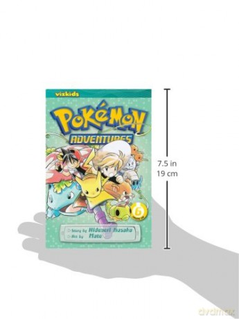 Pokemon Adventures 06 - Hidenori Kusaka [KSIĄŻKA]