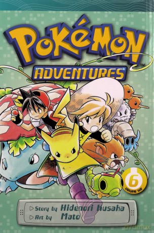 Pokemon Adventures 06 - Hidenori Kusaka [KSIĄŻKA]