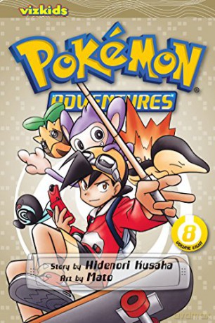 Pokemon Adventures 08 - Hidenori Kusaka [KSIĄŻKA]