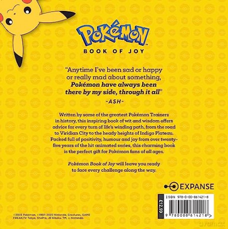 Pokemon Book Of Joy [KSIĄŻKA]