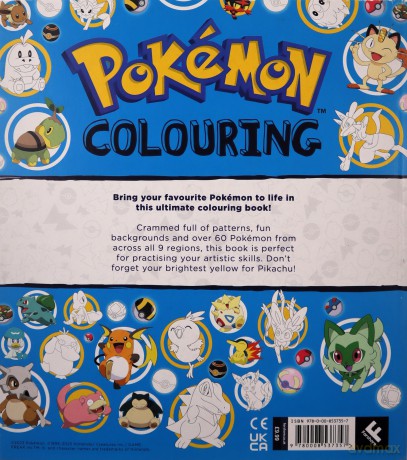 Pokemon Colouring - Pokemon [KSIĄŻKA]