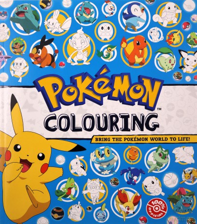 Pokemon Colouring - Pokemon [KSIĄŻKA]