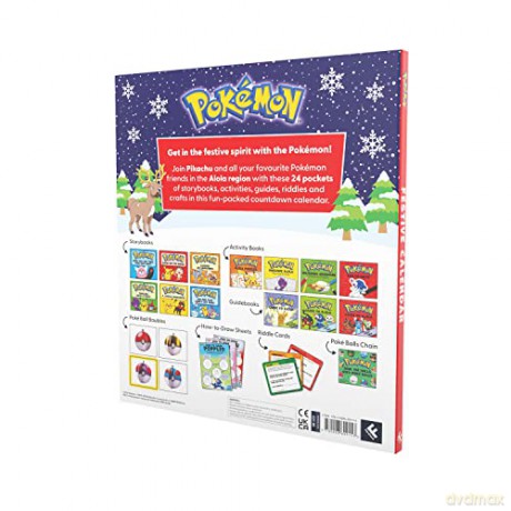 Pokemon Festive Calendar Boxset - Pokemon [KSIĄŻKA]