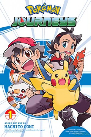 Pokemon Journeys Vol 1 - Machito Gomi [KSIĄŻKA]