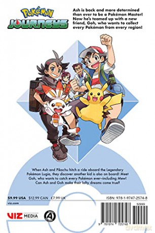 Pokemon Journeys Vol 1 - Machito Gomi [KSIĄŻKA]