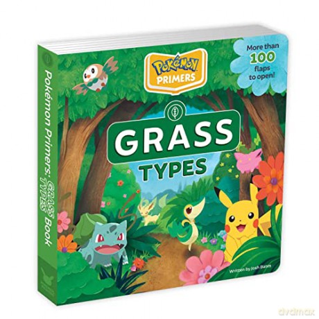 Pokemon Primers Grass Types Book - Josh Bates [KSIĄŻKA]