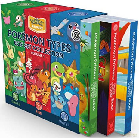 Pokemon Primers Types Box Set Collection - Josh Bates [KSIĄŻKA]