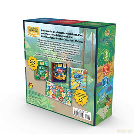 Pokemon Primers Types Box Set Collection - Josh Bates [KSIĄŻKA]