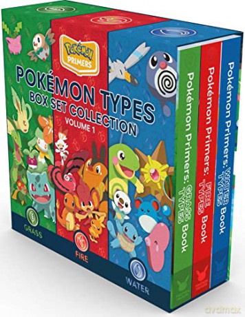 Pokemon Primers Types Box Set Collection - Josh Bates [KSIĄŻKA]