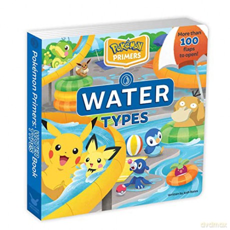 Pokemon Primers Water Types Book - Josh Bates [KSIĄŻKA]