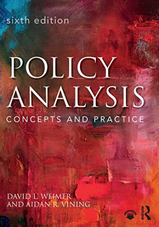 Policy Analysis - David Weimer [KSIĄŻKA]