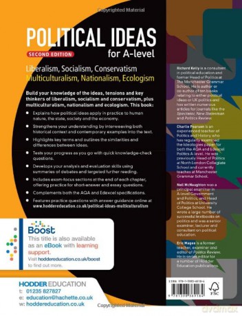 Political Ideas For A Level Liberalism - Richard Kelly Charle [KSIĄŻKA]