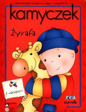 Kamyczek Żyrafa Z Naklejkami - Jeannine Beaulieu [KSIĄŻKA]