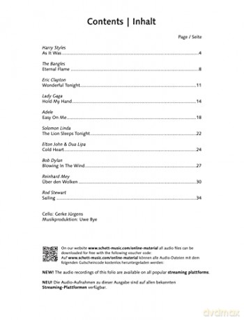 Pop For Cello 6 Vol 6 [KSIĄŻKA]