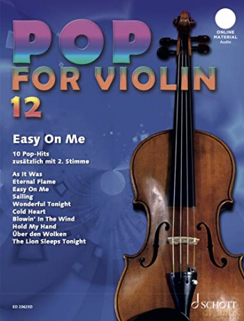 Pop For Violin 12 Vol 12 [KSIĄŻKA]