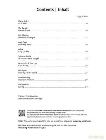 Pop For Violin 12 Vol 12 [KSIĄŻKA]
